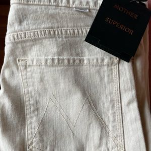 Mother Denim high waisted rider skimp act natural